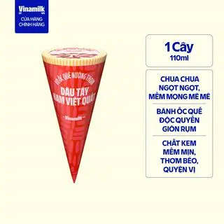 Hình ảnh Kem Ốc Quế Dâu Nam Việt Quất VNM 110ml_09OA11_LE