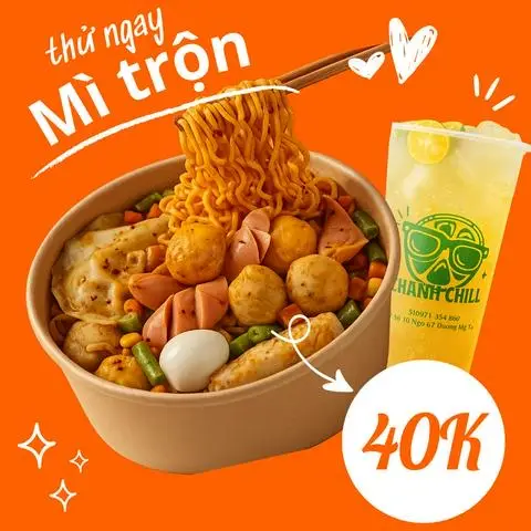 Hình ảnh Mì Trộn Indomie, Trà Chanh & Nước Ép - Doãn Kế Thiện