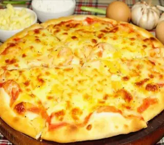 Hình ảnh Pizza phô mai nhỏ