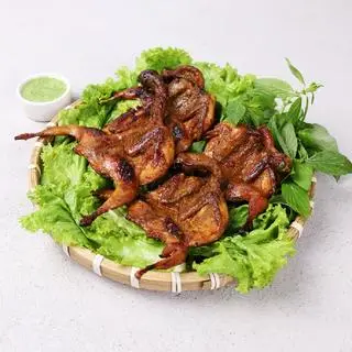 Hình ảnh Chim Cút Nướng Satế Mật Ong