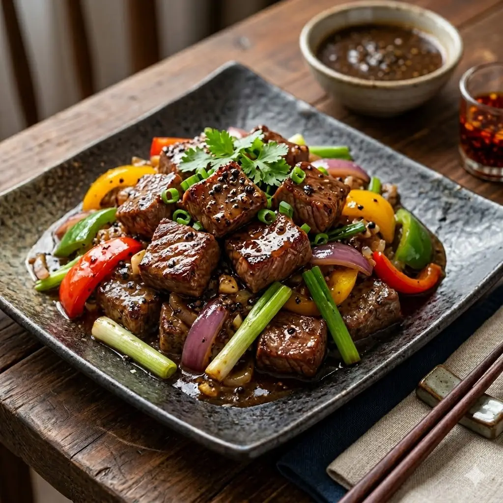 Hình ảnh Bò sốt tiêu đen