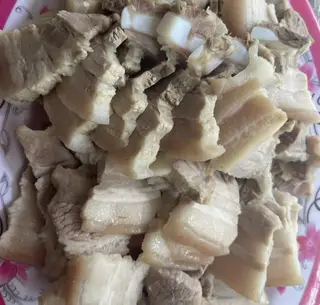 Hình ảnh Thịt luộc cà pháo mắm tôm