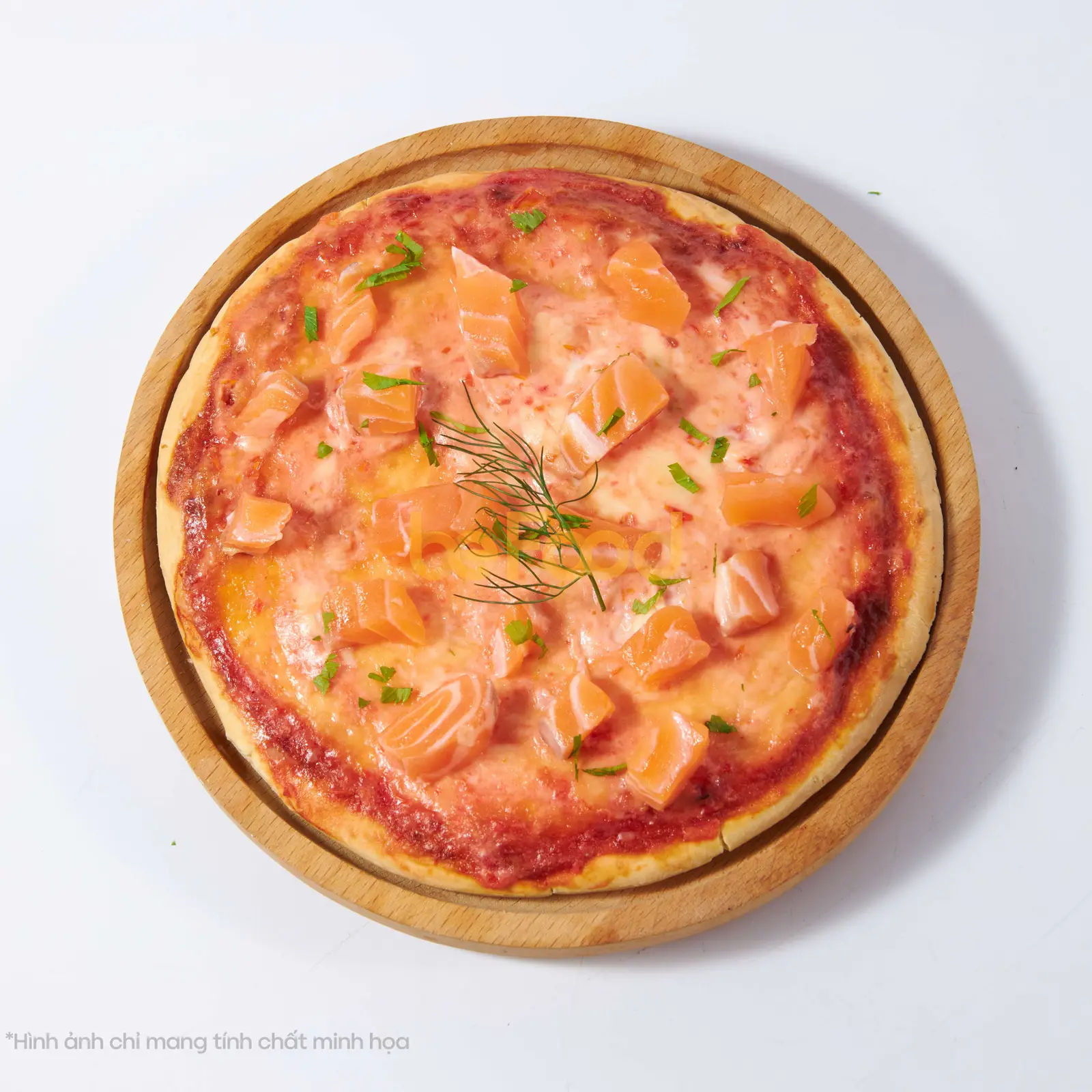 Hình ảnh Pizza cá hồi