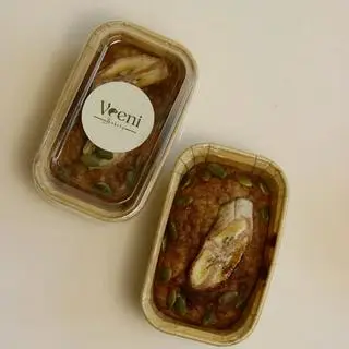 Hình ảnh Bánh chuối yến mạch - banana oat cake