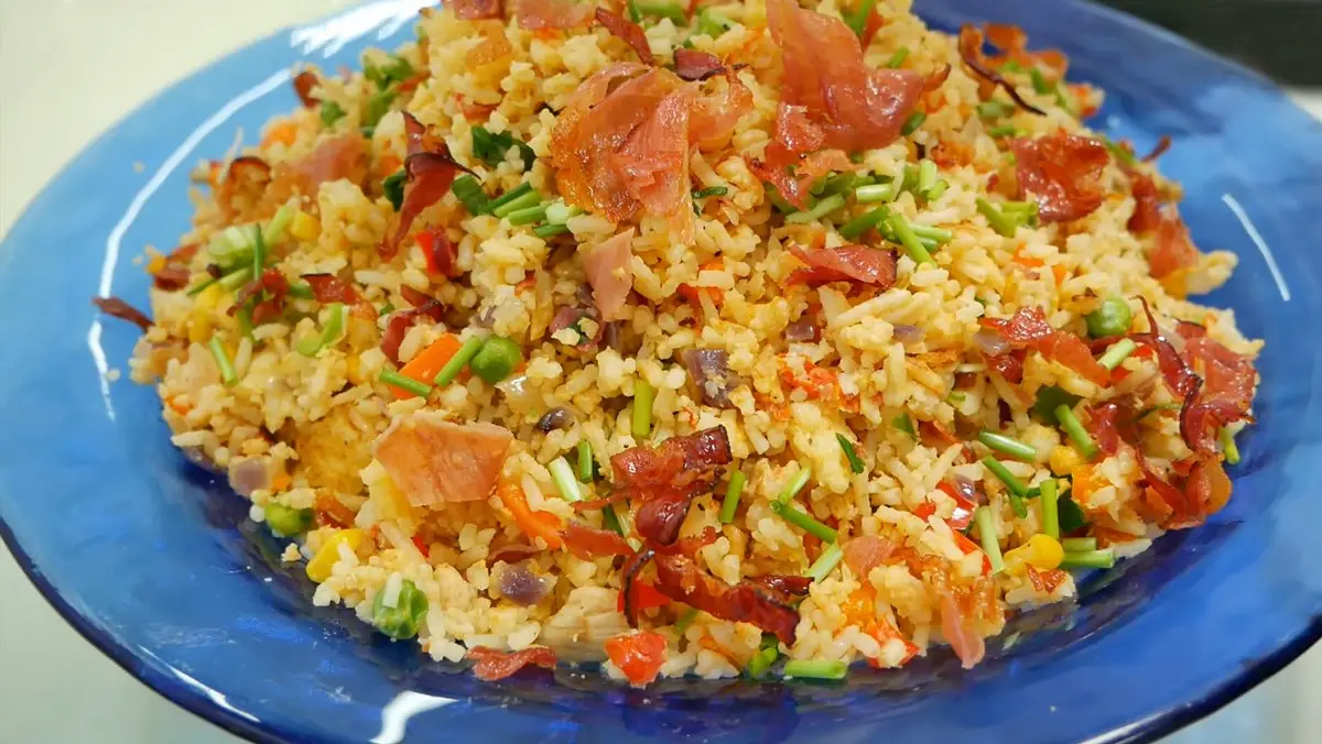 Hình ảnh Cơm chiên gà