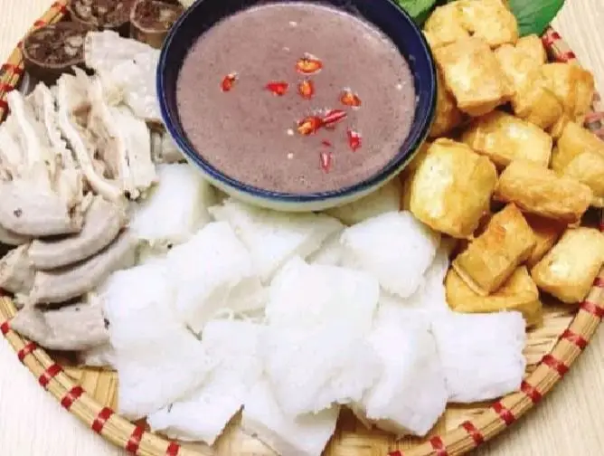 Hình ảnh Bún đậu suất đầy đủ 