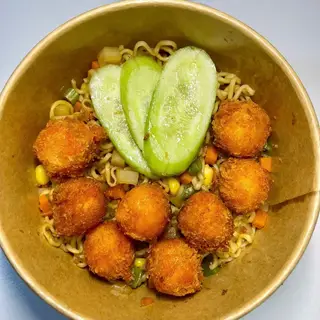 Hình ảnh Mì hải sản phô mai