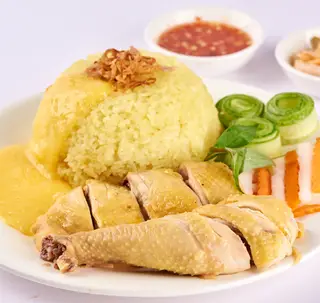 Hình ảnh Cơm đùi gà góc tư