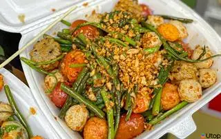 Hình ảnh Combo cá viên chiên sốt mắm 2 người ăn