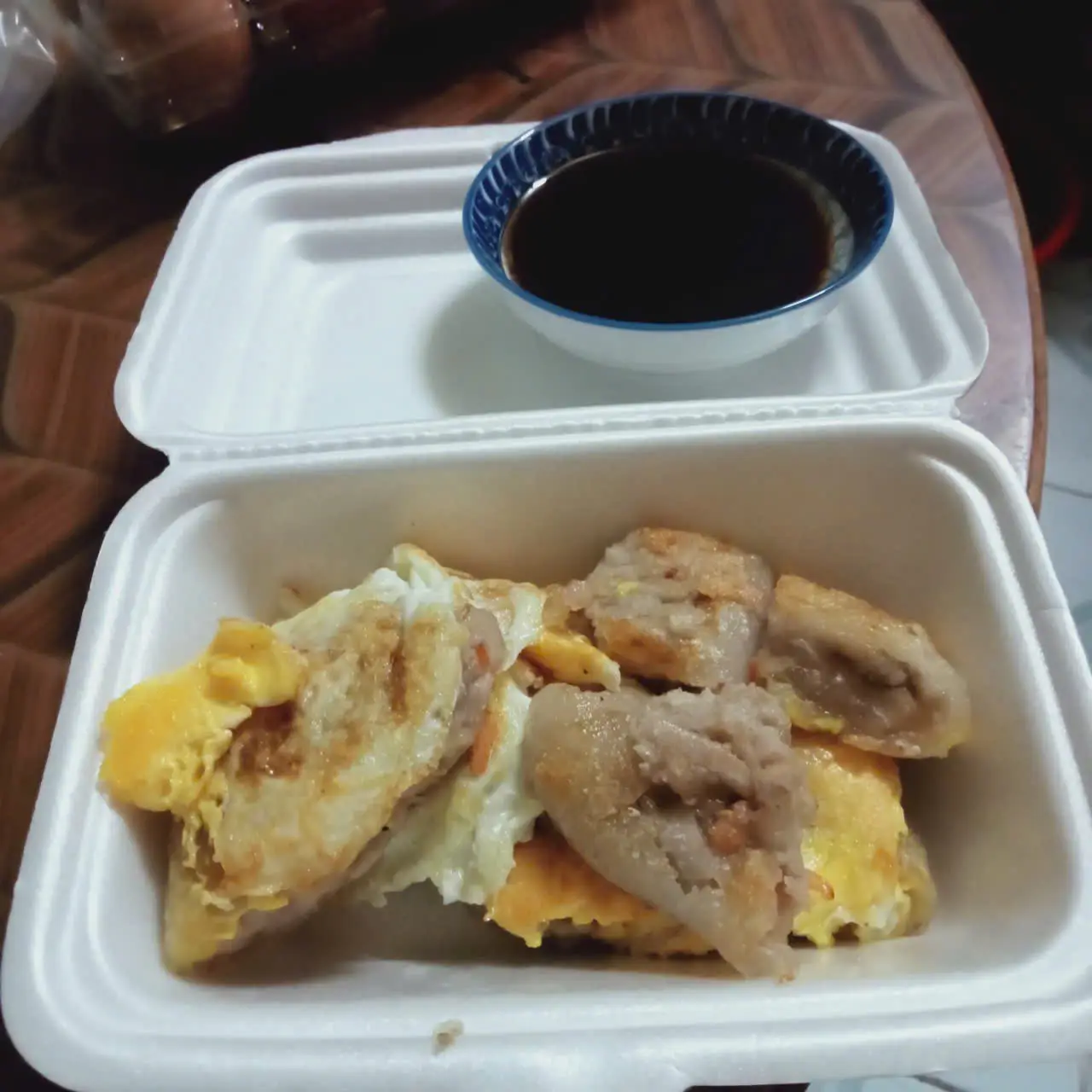 Hình ảnh Bánh khoai môn 1 trứng