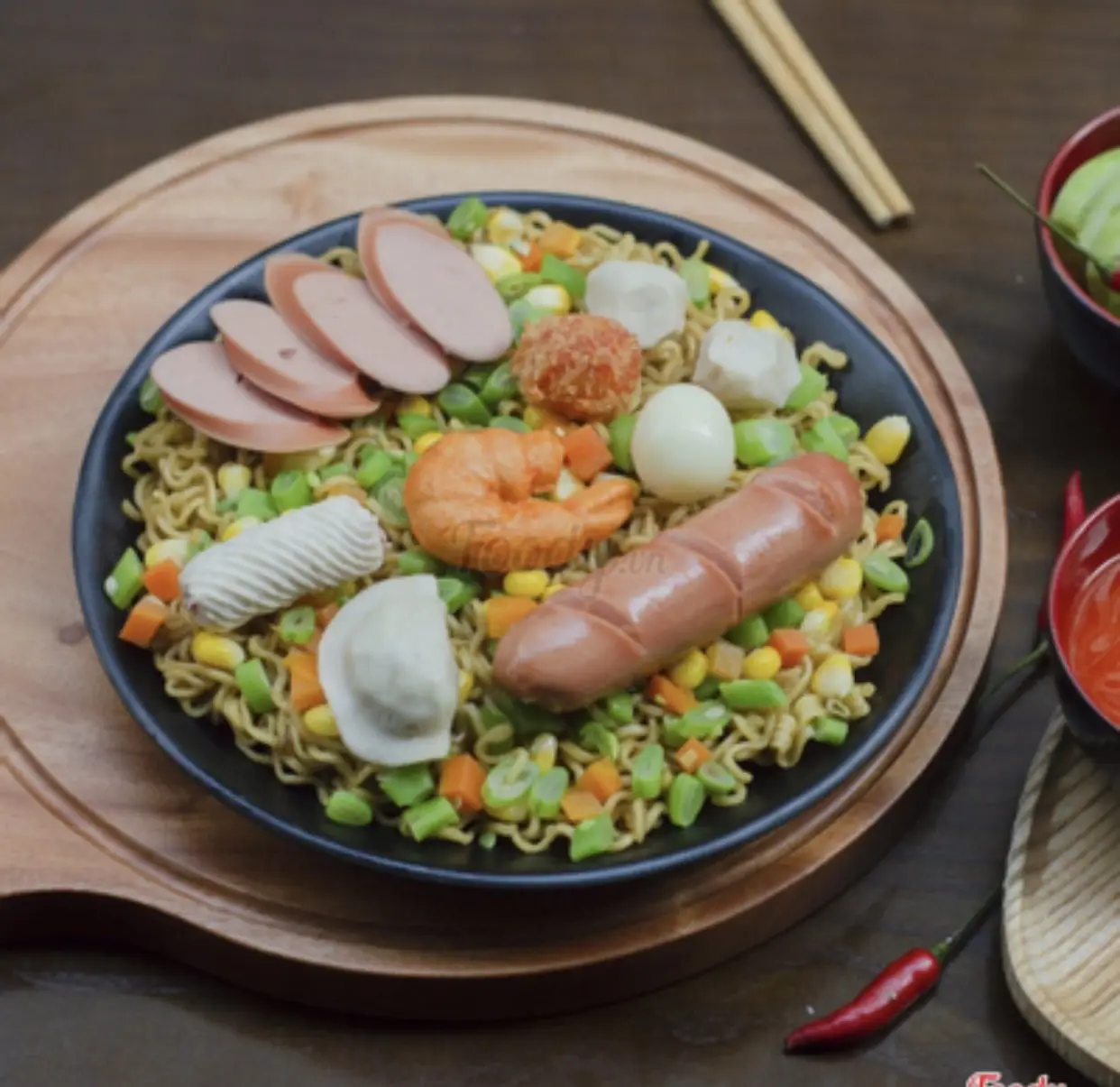 Hình ảnh Mì Trộn Đặc Biệt