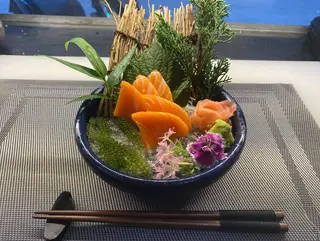 Hình ảnh Sashimi cá hồi