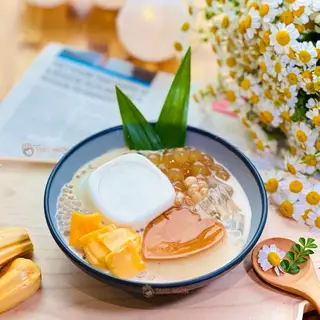 Hình ảnh Sữa chua mít caramel