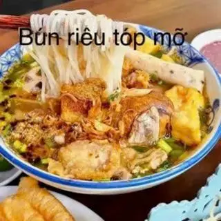 Hình ảnh Bún riêu tóp mỡ cá - mọc