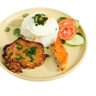 Hình ảnh Cơm tấm sườn chả