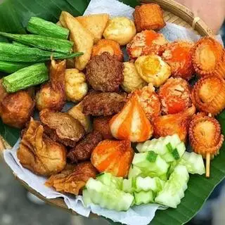 Hình ảnh Combo cá viên set nhỏ - nước uống