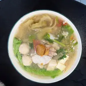 Hình ảnh cải chua cá phi lê -  酸菜鱼片汤