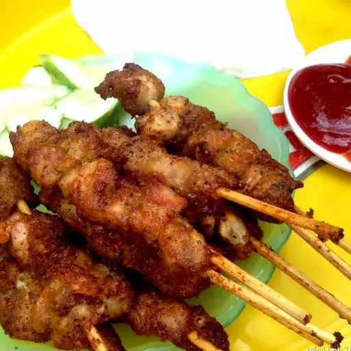 Hình ảnh Gà xiên chiên
