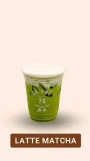 Hình ảnh Matcha latte - hình full topping