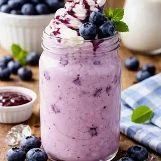 Hình ảnh Sữa chua lắc việt quất