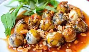 Hình ảnh Cút lộn xào me