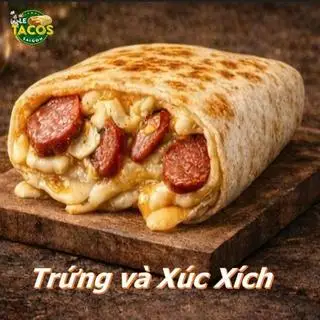Hình ảnh Tacos Trứng & Xúc Xích