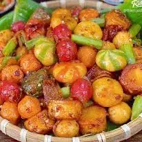 Hình ảnh Cá viên chiên thập cẩm chiên nước mắm