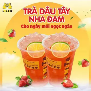 Hình ảnh Trà dâu tây nhà đam