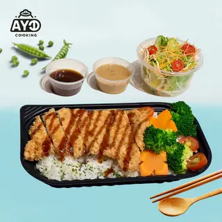 Hình ảnh Cơm heo chiên tonkatsu