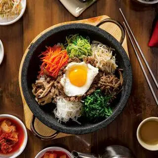 Hình ảnh Cơm trộn Hàn Quốc - trộn bò