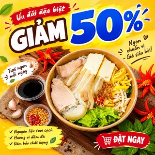 Hình ảnh [GIẢM 50%] Bún Nước Tương Thập Cẩm Mini