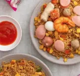 Hình ảnh Mì Indomie trứng cá viên