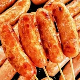 Hình ảnh Lạp xưởng nướng đá