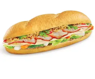 Hình ảnh Bánh mì xá xíu
