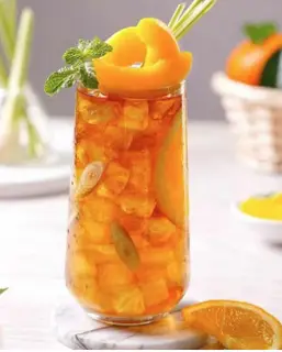 Hình ảnh Trà đào cam sả