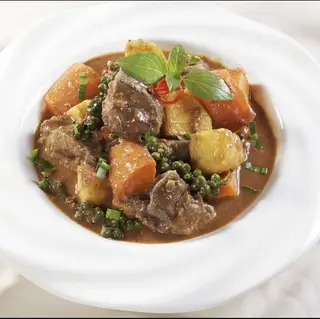 Hình ảnh Bắp hoa bò tơ nấu tiêu xanh