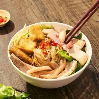 Hình ảnh Bún mắm nêm thập cẩm