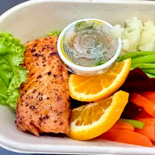 Hình ảnh Cá hồi chanh dây