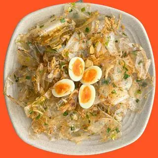 Hình ảnh Bánh Tráng Trộn Mỡ Hành