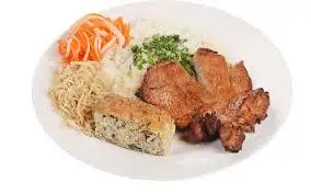 Hình ảnh Cơm sườn sốt cay nồng