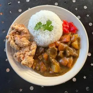 Hình ảnh Cơm cà ri gà karaage