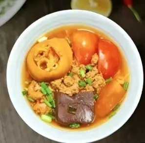 Hình ảnh Bún riêu giò