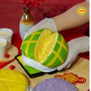 Hình ảnh Bánh chưng sầu riêng - ngàn lớp vị xuân 16cm