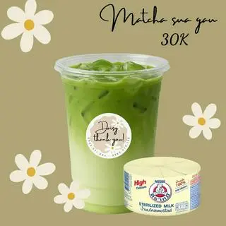 Hình ảnh Matcha sữa gấu