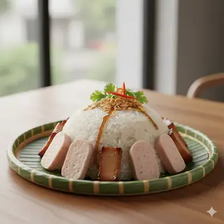 Hình ảnh Xôi Chả Thịt Nướng