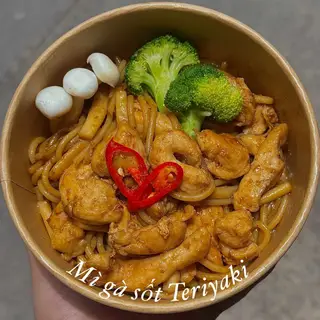Hình ảnh Mì Ý gà sốt teriyaki
