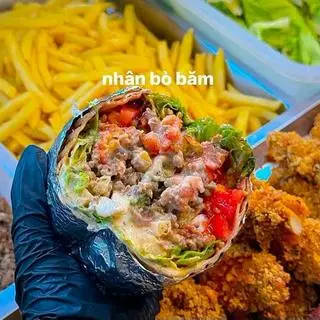 Hình ảnh Cuộn tacos bò bằm