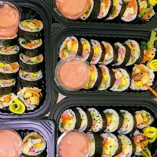Hình ảnh Kimbap gà giòn