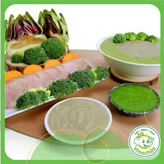 Hình ảnh Cháo chân giò hầm củ sen