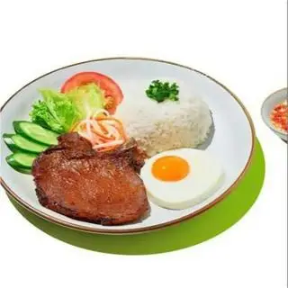 Hình ảnh Cơm sườn trứng ốp la